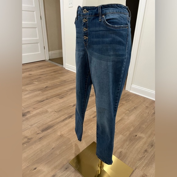 Jessica Simpson Forever Rolled Skinny Jeans Size 32 - Picture 10 of 16